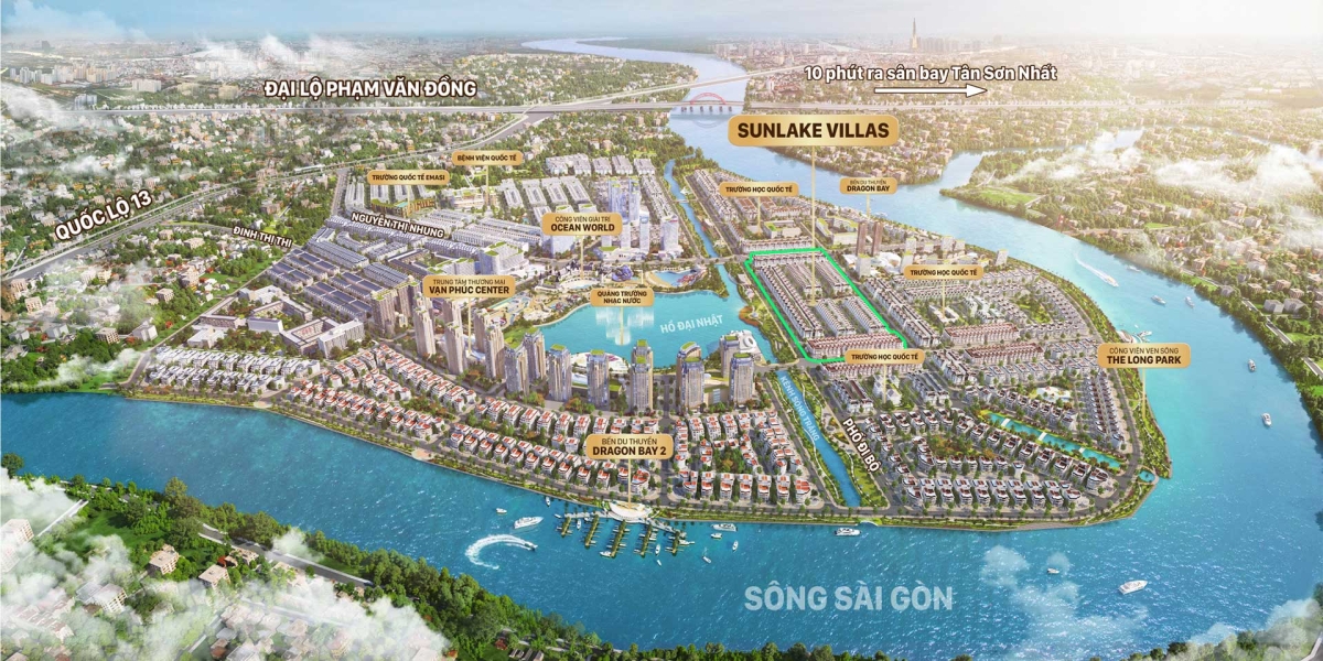 Sunlake Villas - Tiện Ích Đỉnh Cao