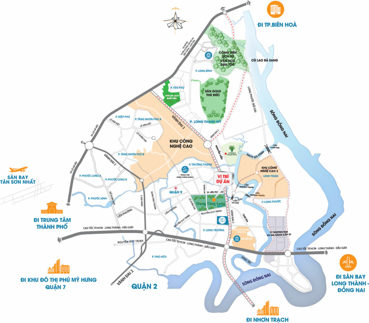 Vị trí đắc địa – Tâm điểm phát triển của TP. Thủ Đức